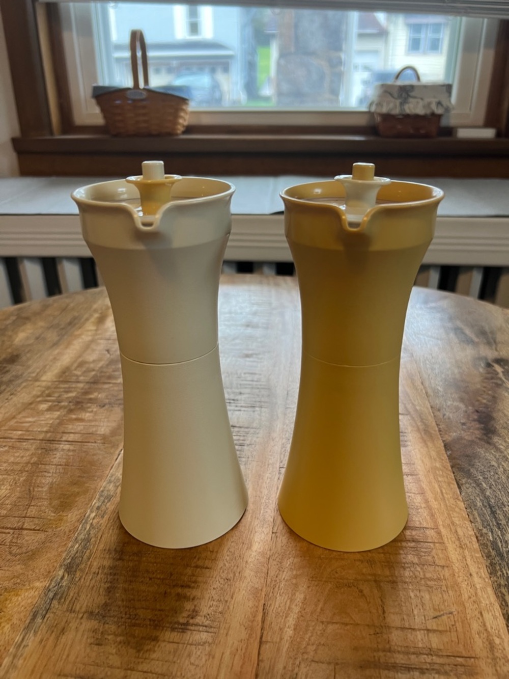 Vintage Tupperware Oil and Vinegar Carafe. Never used!